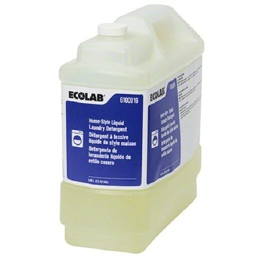 Blasts Nastiest Crud + Stains -- Ecolab 6100916 Homestyle Laundry Detergent Soap