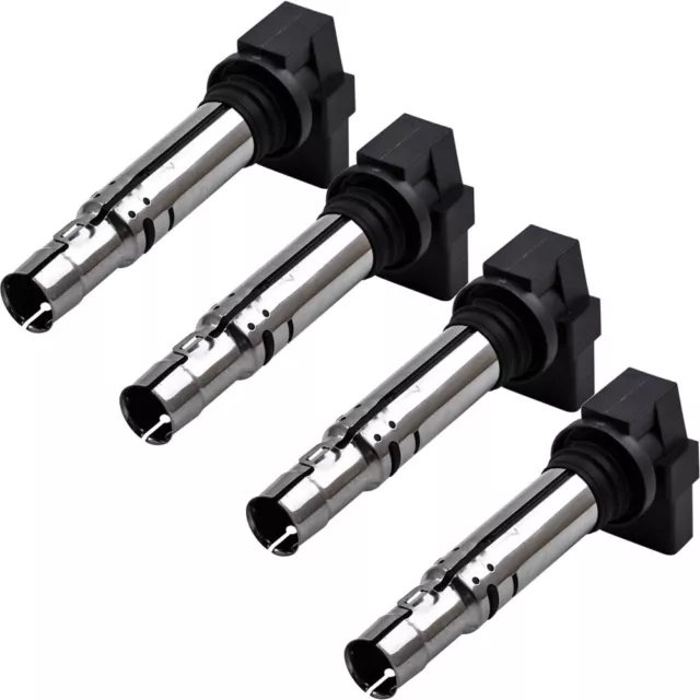 Ignition Coil Pack Set For Vw Golf Polo Candy Skoda Octavia 1.2 1.4 1.6 Petrol