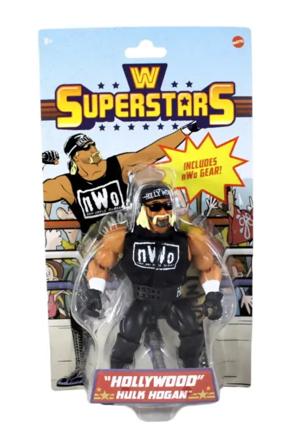 MATTEL WWE SUPERSTARS Wave 1 Hollywood Hulk Hogan Walmart Exclusive ...