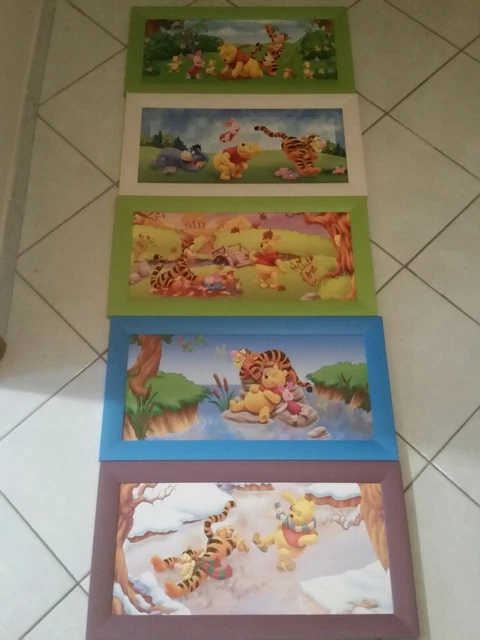 n.5 quadretti winnie the pooh
