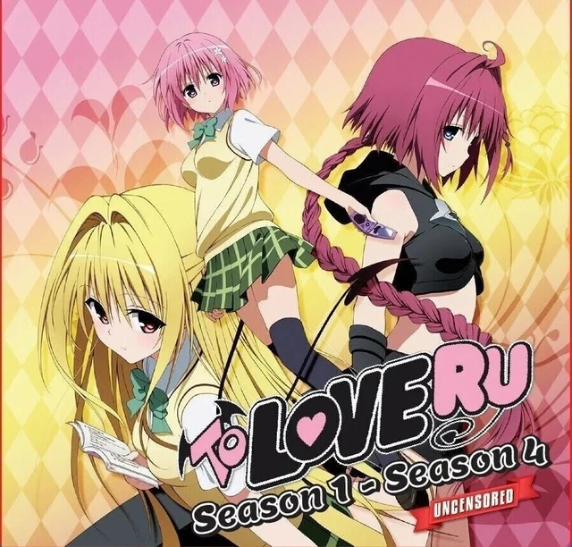 TO LOVE RU (To LOVEru -Toraburu-) Season 1 - 4 (UNCENSORED) DVD w/ Dual ...