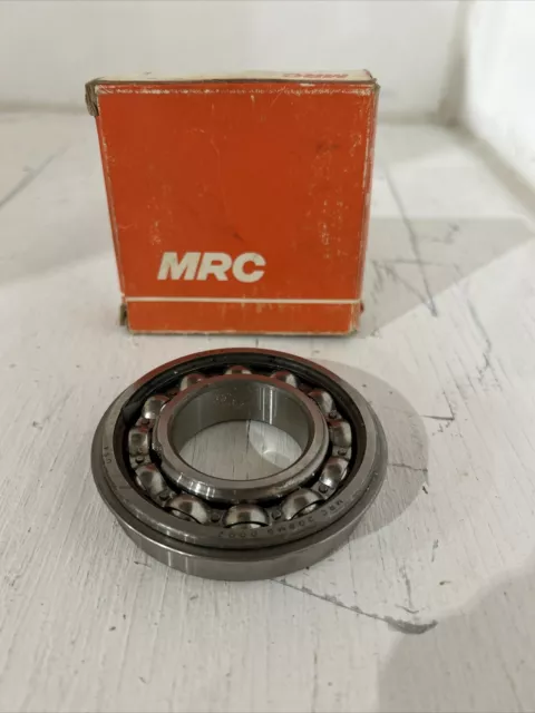 MRC RADIAL DEEP GROOVE BALL BEARING 208MG, 40mm ID x 85mm OD x 24mm W (SP129)