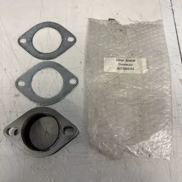 Milltek 60mm DIAMETER STAINLESS STEEL EXHAUST SPACER JDM WITH GASKETS