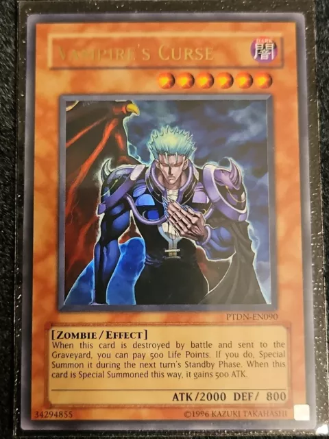 Yugioh Vampire’s Curse PTDN-EN090 Ultra Rare Unl Ed NM