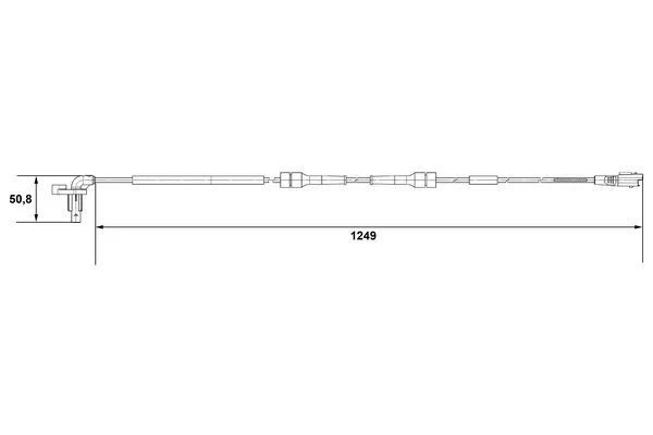 TOPRAN ABS-SENSOR RADDREHZAHL HINTEN Passend Für CITROËN C-ELYSEE C3 PEUGEOT 207