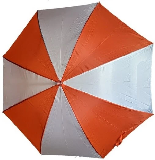 Ombrello Rain Pannelli a Contrasto Dimensioni Piene Brolly Golf NUOVI! ARANCIONE 48"