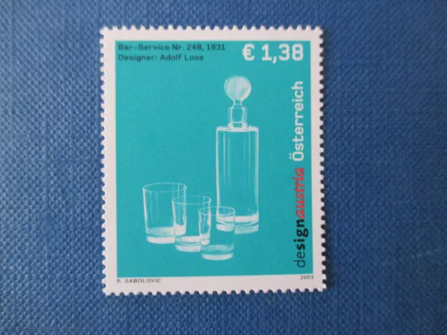 Briefmarke Österreich 2003 ** Nr.2408 Design Austria