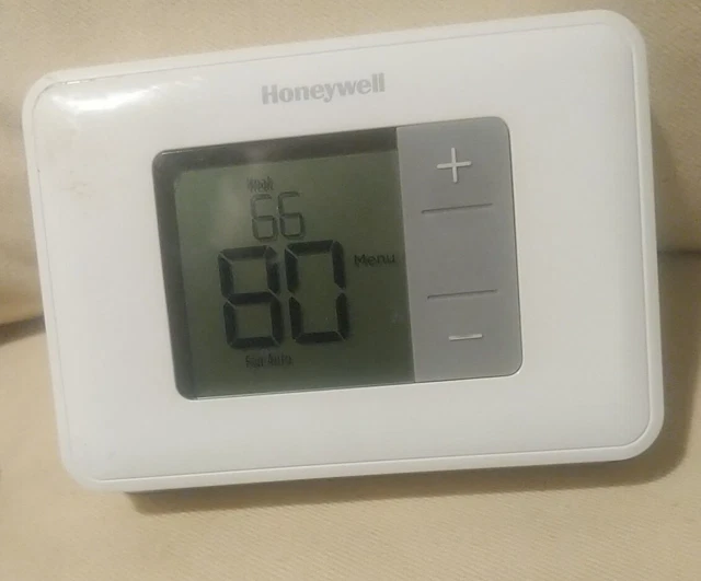 HONEYWELL RTH5160D1003 SIMPLE Display NonProgrammable Thermostat Works