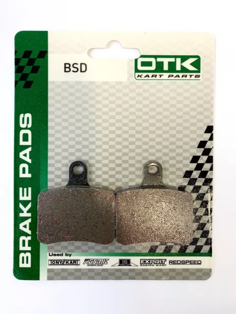 KART TonyKart / OTK Genuine 401S BSD Brake Pad Set Red (2017 - Date )