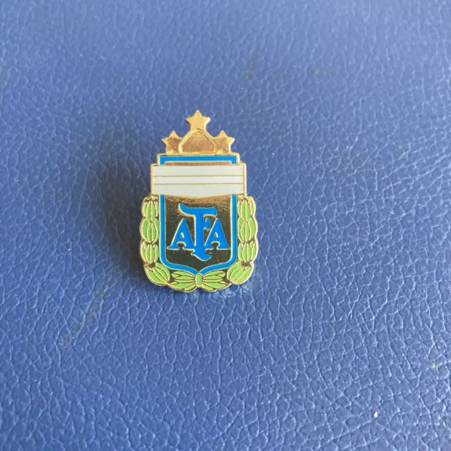 NEW Argentina Football Association Enamel Pin Badge . Price Includes Free Post.