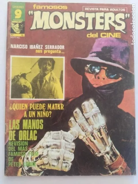 Famosos Monsters Del Cine Nº 15 - Sin Parte De La Historia Central - Garbo (251)