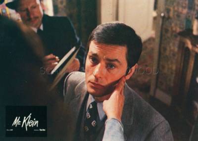 ALAIN DELON MICHAEL LONSDALE MONSIEUR KLEIN 1976 PHOTO D'EXPLOITATION ANCIENNE 3 