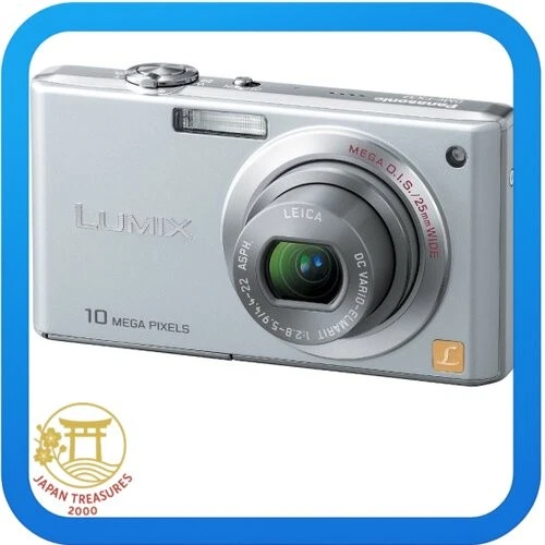 DMC-FX37 PRECIOUS SILVER Day Panasonic Lumix Digital Camera