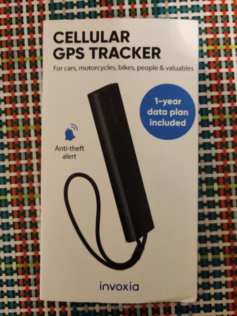 Invoxia Cellular GPS Tracker Anti Theft Alert LWT 300