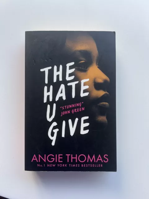 The Hate U Give by Angie Thomas (2017, Paperback) - THUG Book