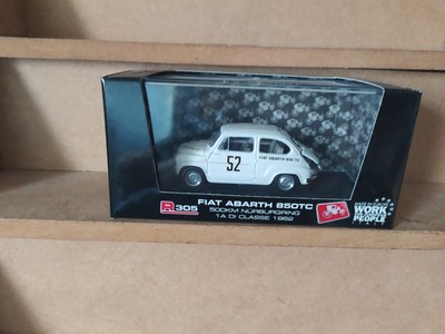 Brumm Fiat abarth 1000 n.107 winner class nurburgring 1967 g.edelhof modellino scala 