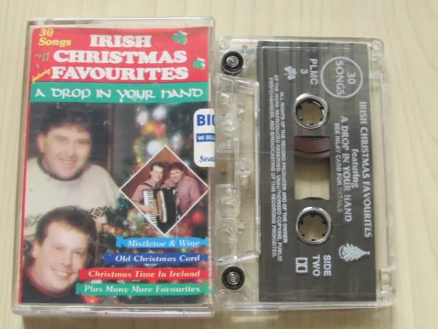 A Drop In Your Hand - Irish Christmas Favorites, 30 Songs Cassette, Sharpe Music