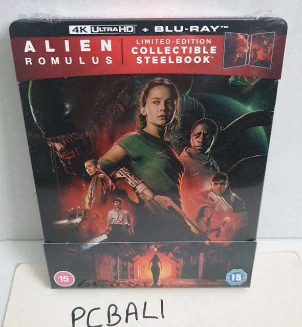 ALIEN ROMULUS, 4K UHD + Blu Ray Steelbook, NEW & Sealed. £42.31 ...