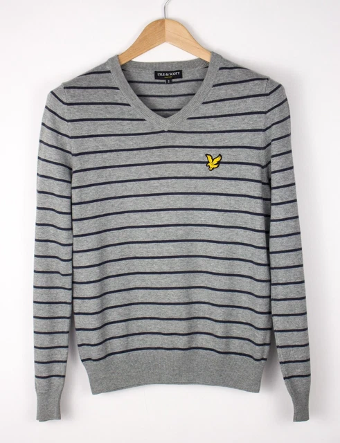 Lyle & Scott Uomo Vintage Casual Maglione TAGLIA S ˆ