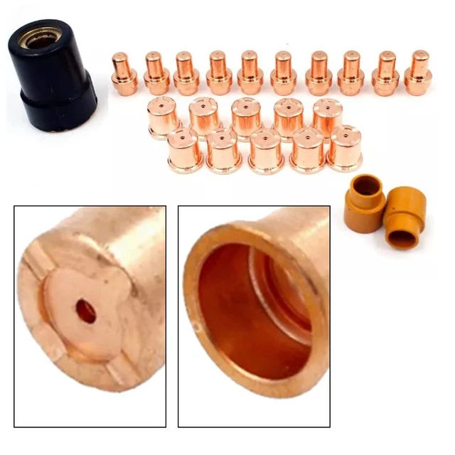 Électrodes Plasma C1521 (PR0016) - Lot De 10, Compatibles Avec Torches Plasma CEBORA CP-50, P50, CB50