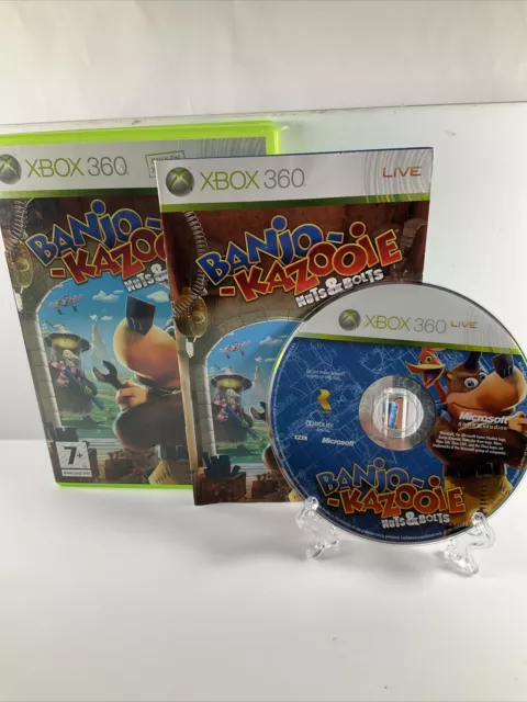 Banjo Kazooie Nuts & Bolts Xbox 360 Usado Retro Capa Reimpre