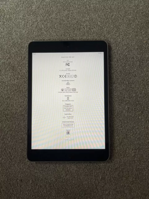 Apple iPad mini 1st Gen. 16GB, Wi-Fi, 7.9in - Space Grey