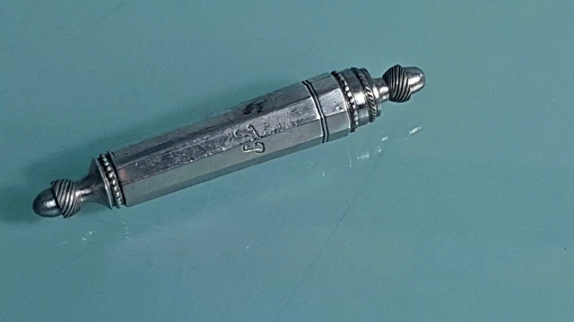 Antique Polished Steel Needle Holder, 18.c