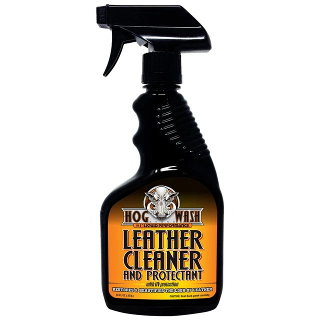 Hog Wash Leather Cleaner & Protectant W/Uv Protection 16Oz | HW0549