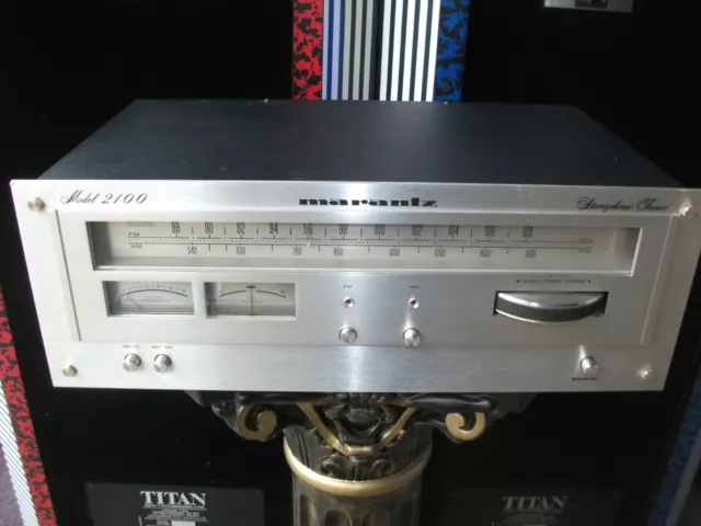 Schöner Marantz Stereophonic Sintonizzatore Modello 2100 Fresh Serviced A Nuovo