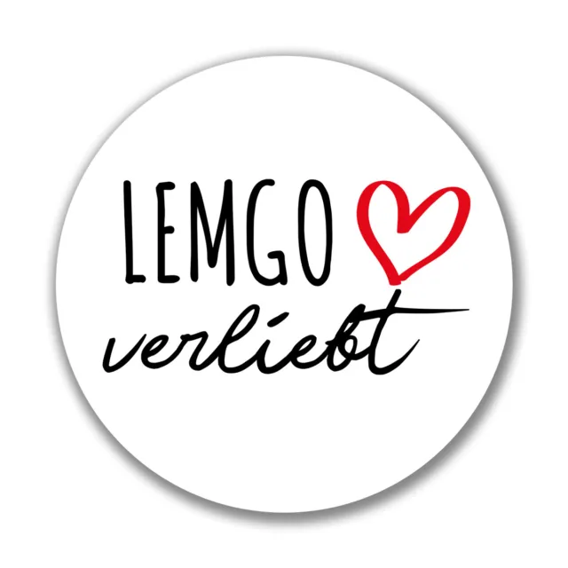 Lemgo in Love Sticker Sticker Gift Idea Birthday Souvenir Car Sticker