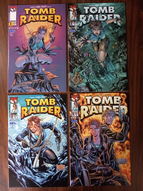 Tomb Raider (Vol 1 1999)  1, 2, 3, 4  "The Medusa Mask"  (1st Ongoing Series)