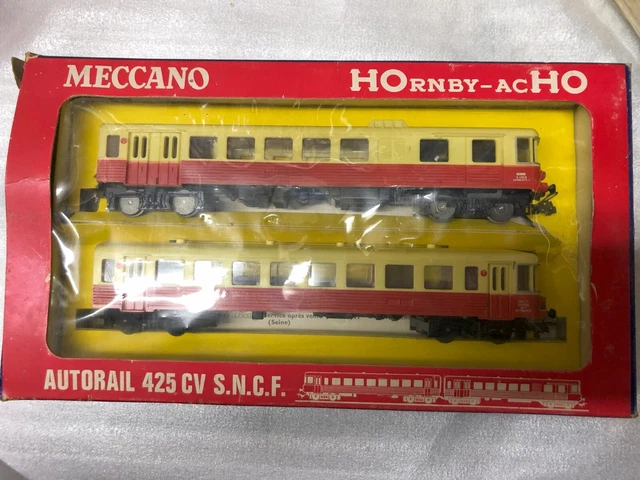 MECANO AUTORAIL 425 Cv Sncf - Echelle Ho EUR 52,00 - FR MECANO AUTORAIL 425 Cv Sncf - Echelle Ho EUR 52,00 - FR
