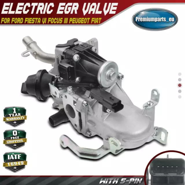 EGR Valve & Cooler for Ford Fiesta VI Focus III Peugeot Partner Fiat 9671187780