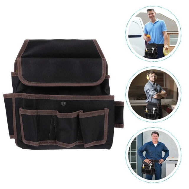 Caja de herramientas - Bolsa de herramientas de trabajo Black Oxford tela
