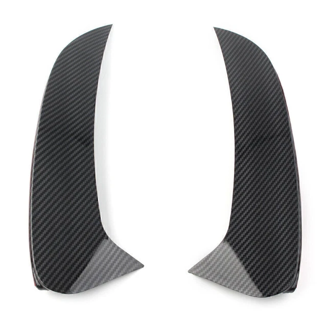 Rear Bumper Splitter Spoiler Canard Air Vent For Benz W167 GLE 20+ Carbon Look