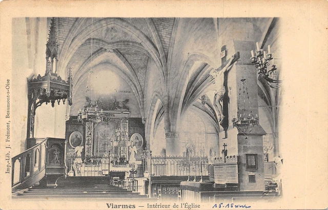 95-Viarmes-Interieur De L Eglise-N�6032-C/0395