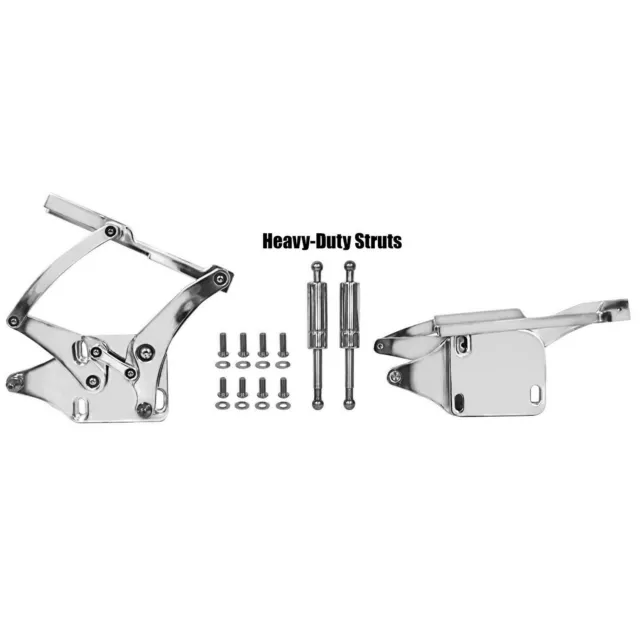 1969~1970 Mustang Billet Hood Hinges Heavy Duty Billet Aluminum 2PCS Dii BH42