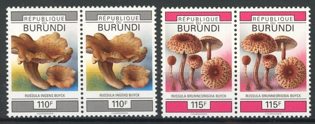 Burundi Paare 1778-1779 postfrisch Pilze #JQ929