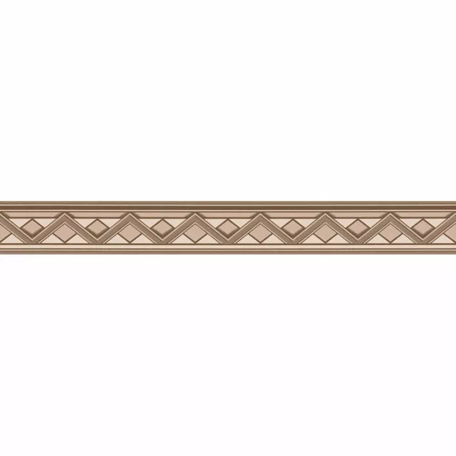 Vinyl-Borte ONLY BORDERS 8 - beige - selbstklebend - 5 cm Tapetenborte Bordüre