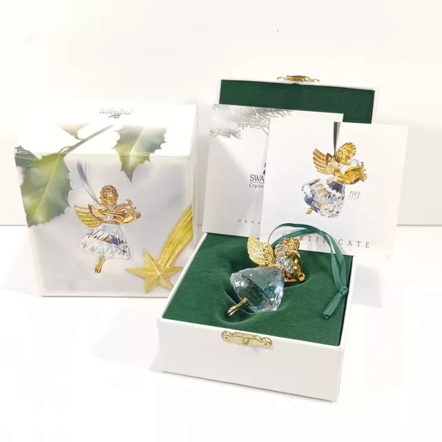 Swarovski 1998 Crystal Memories Annual Edition Angel Austria w/Box & papers
