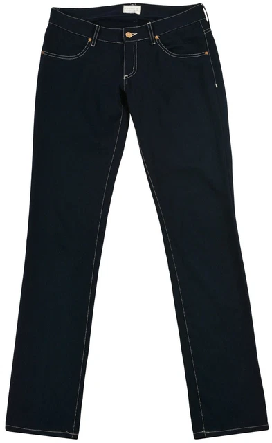 MET in Jeans Women's Low Rise Slim Fit jeans Denim Size 29 Navy Blue Authentic