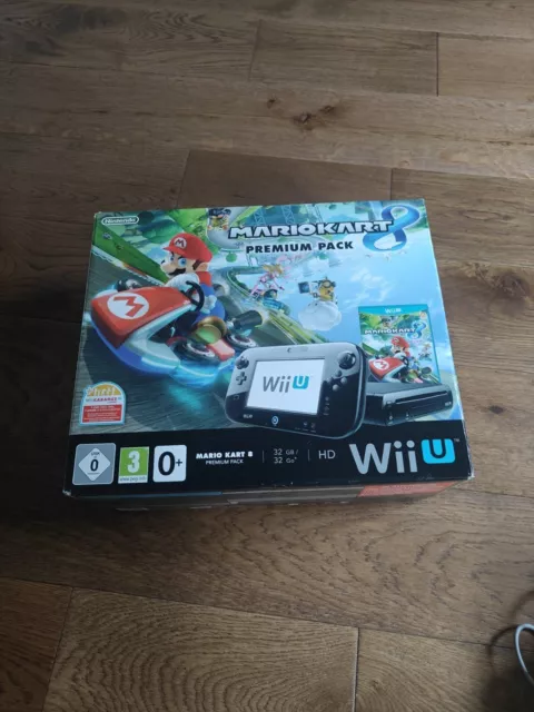 Nintendo Wii U 32 Go Console Mario Kart 8 - Premium Pack - Noir