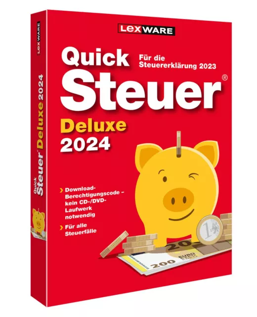 QuickSteuer Deluxe 2024 - [PC]