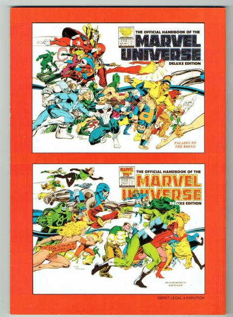 Encyclopédie MARVEL UNIVERSE n° 6 - Comme NEUF De "Omega Flight" à "Sasquatch"   2