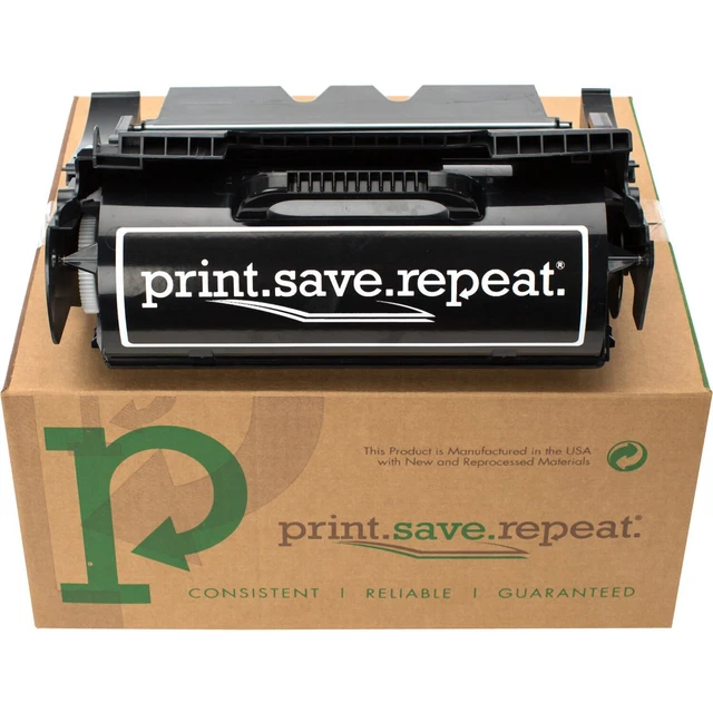Print.Save.Repeat. Lexmark 64035HA High Yield Remanufactured Toner Cartridge f