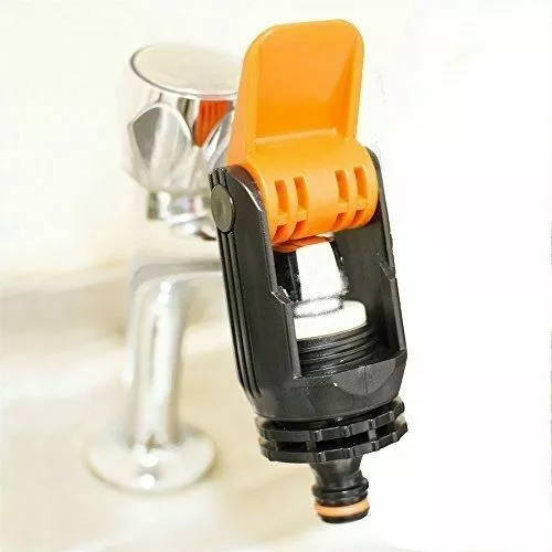 Universal Tap To Garden Hose Pipe Connector Mixer Kitchen Tap Adaptor Joiner 2