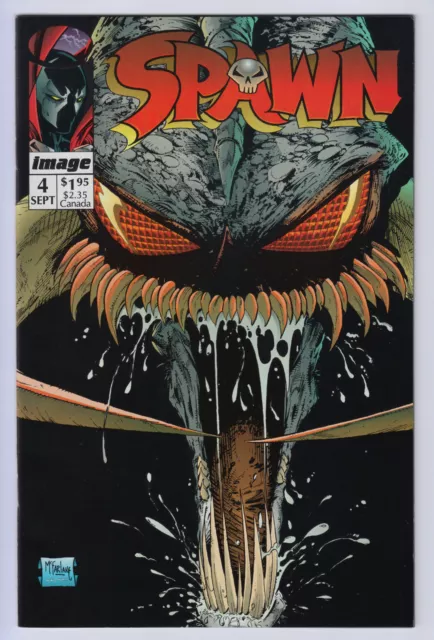 Spawn #4  VF+ 8.5   Image Comics 1992