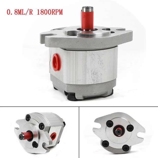 MINI HYDRAULIC GEAR Pump Flat Keyed Shaft SAE Flange Mounting High