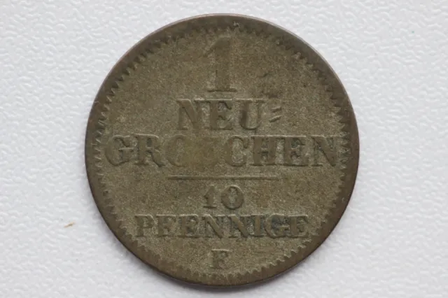 Sachsen 1 Neugroschen 1849 F