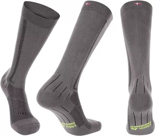 DANISH ENDURANCE Graduated Compression  Flight Running  Socks 21-26mmHg UK 6-8